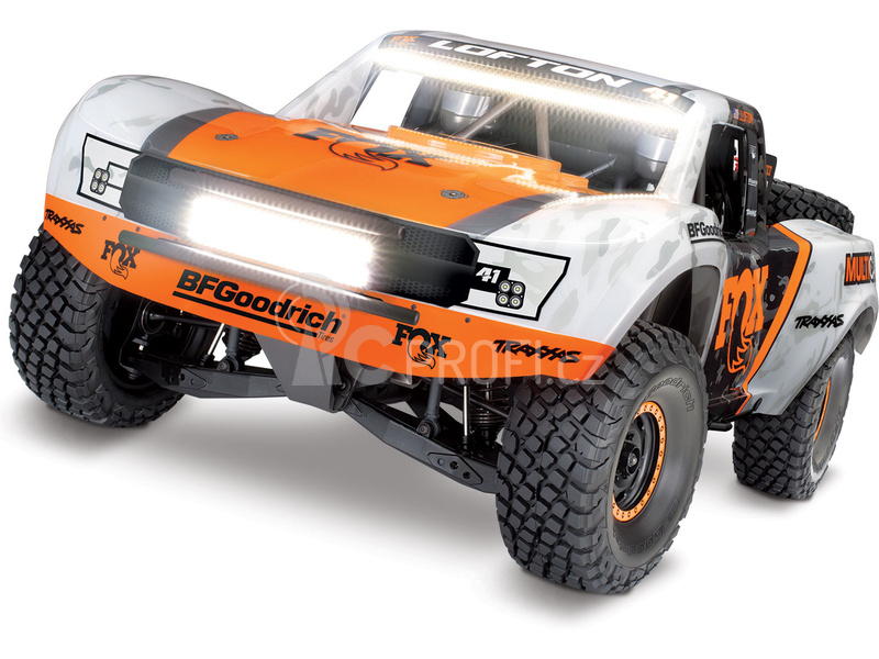 RC auto Traxxas Unlimited Desert Racer 1:8 TQi RTR s LED Fox