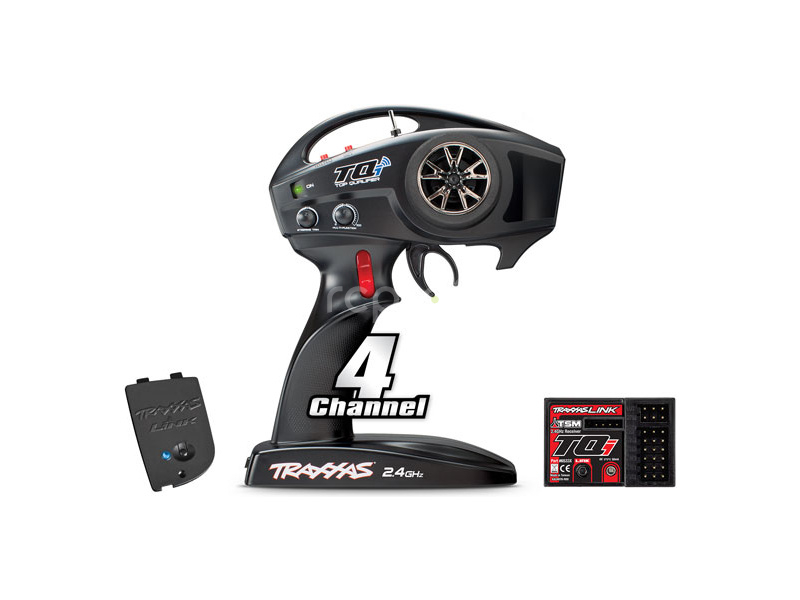 Traxxas vysílač TQi 4 kan., BlueTooth modul, přijímač TSM