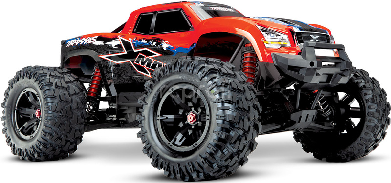 RC auto Traxxas X-Maxx 8S 1:5 4WD TQi, červená