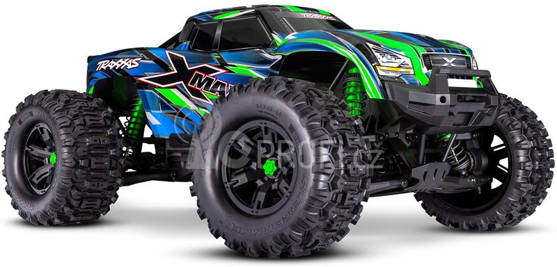RC auto Traxxas X-Maxx 8S Belted 1:5 4WD RTR, zelená