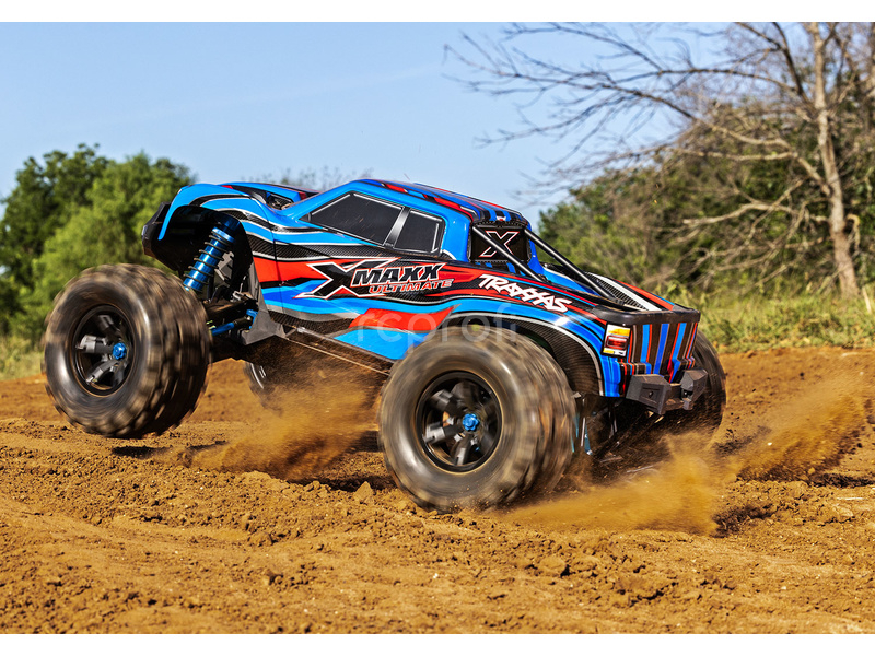 RC auto Traxxas X-Maxx 8S Ultimate 1:5 4WD RTR, modrá
