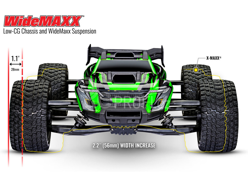 RC auto Traxxas XRT 8S 1:6 4WD TQi RTR, černá