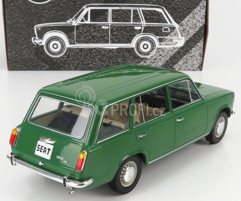 Triple9 Seat fiat 124 Familiare 1968 1:18 Zelená