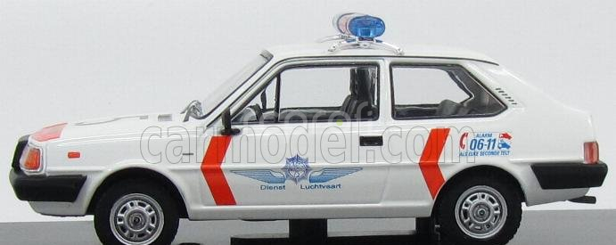 Triple9 Volvo 343 Rijkspolitie Schipol Airport Police 1981 1:43 Bílá Oranžová