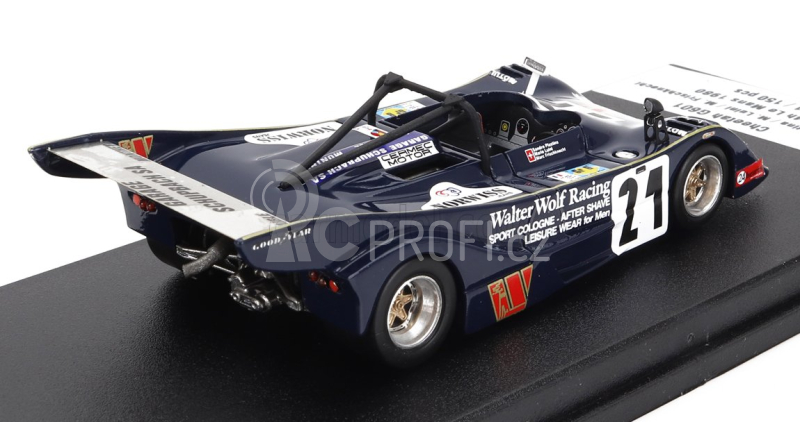 Trofeu Cheetah G601 Spider Team Racing Fans N 21 24h Le Mans 1980 Marc Frischknecht - Sandro Plastina - Mario Luini 1:43 Blue