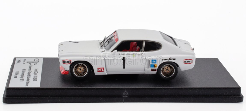 Trofeu Ford england Capri Rs2600 N 1 6h Nurburgring 1973 Emerson Fittipaldi - Jackie Stewart 1:43 Bílá