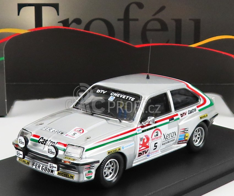 Trofeu Vauxhall Chevette Hsr (night Version) N 5 Rally 1000 Lakes 1980 P.airikkala - R.virtanen 1:43 Silver