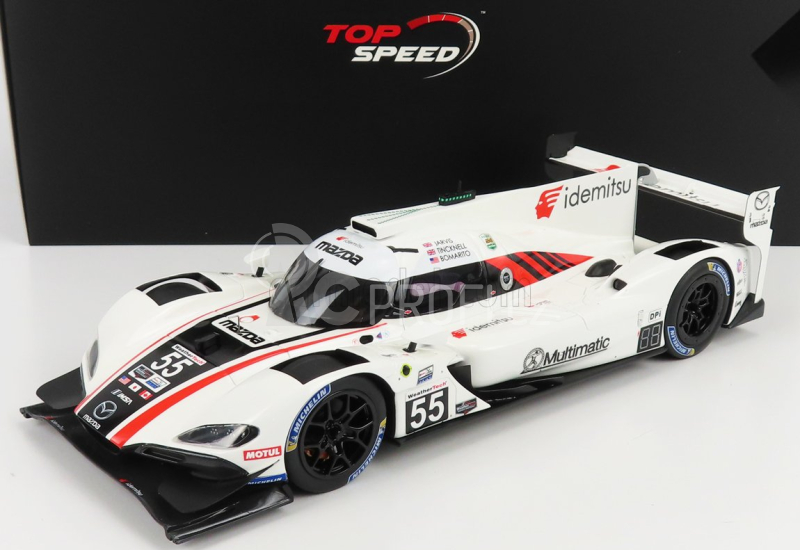 Truescale Mazda Rt-24p 2.0l Turbo Dpi Team Mazda Motorsports N 55 3rd 24h Daytona 2021 O.jarvis - H.tincknell - J.bomarito 1:18 Bílá Černá Červená