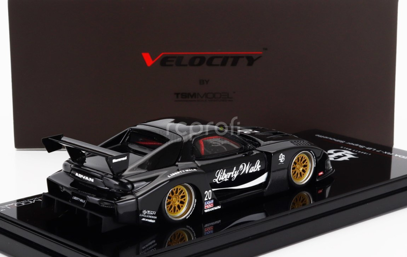 Truescale Mazda Rx-7 Lb Works Super Silhouette 2006 1:43 Black