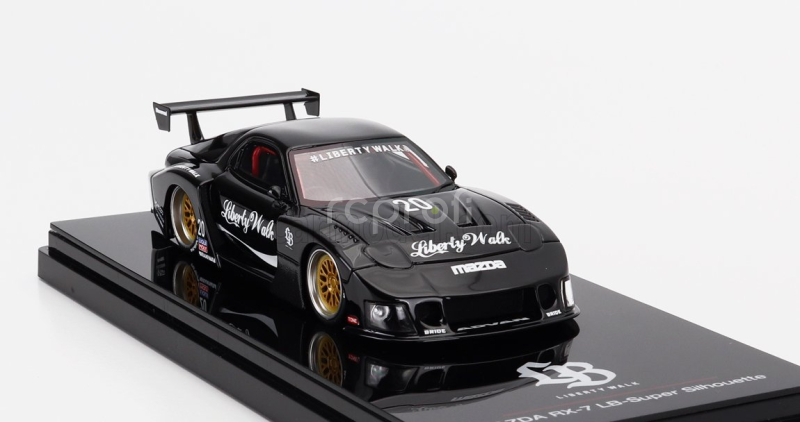 Truescale Mazda Rx-7 Lb Works Super Silhouette 2006 1:43 Black