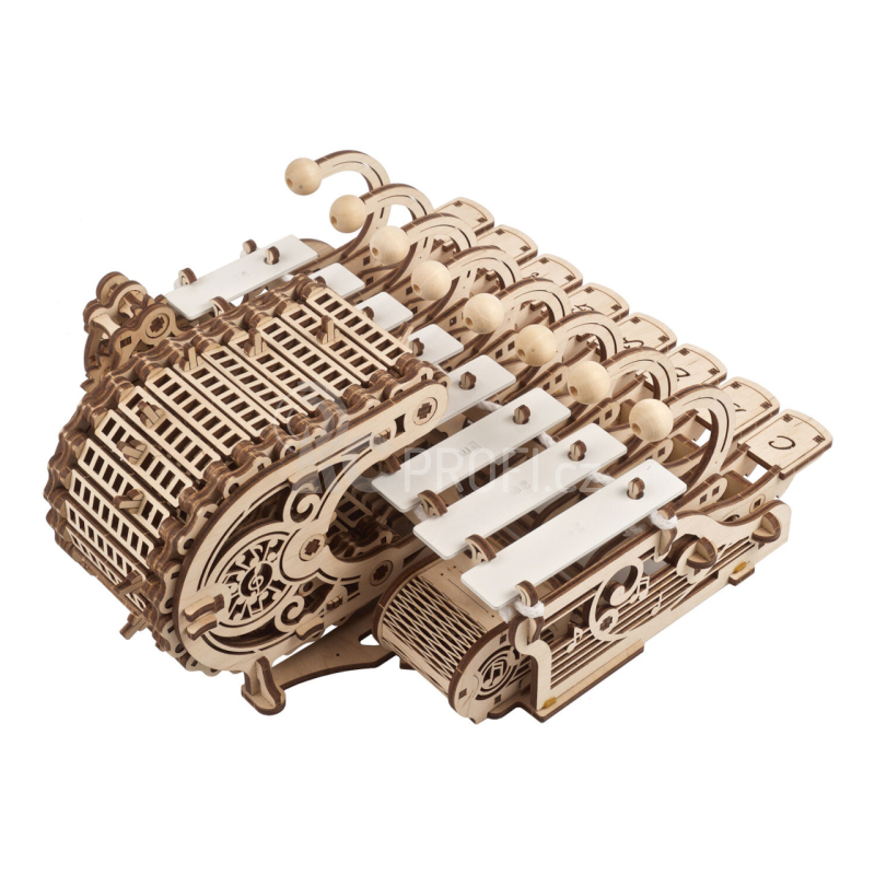 Ugears 3D dřevěné mechanické puzzle Programovatelná celesta