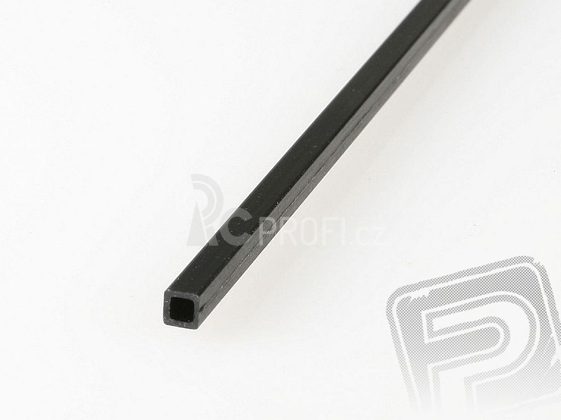 Uhlíkový hranol dutý 4mm/3mm 1m
