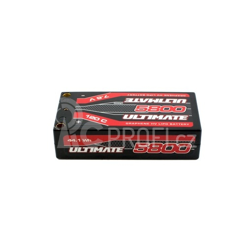 ULTIMATE GRAPHENE HV LiPo Hardcase 5800mAh 7.6V 120C G5