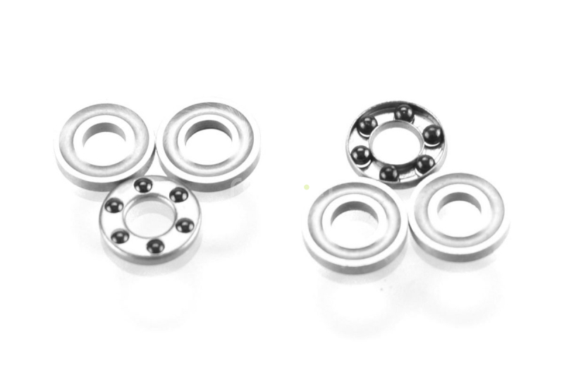 Ultra axialní keramické kuličkové ložiska 2,5x6x3mm, 2 ks.