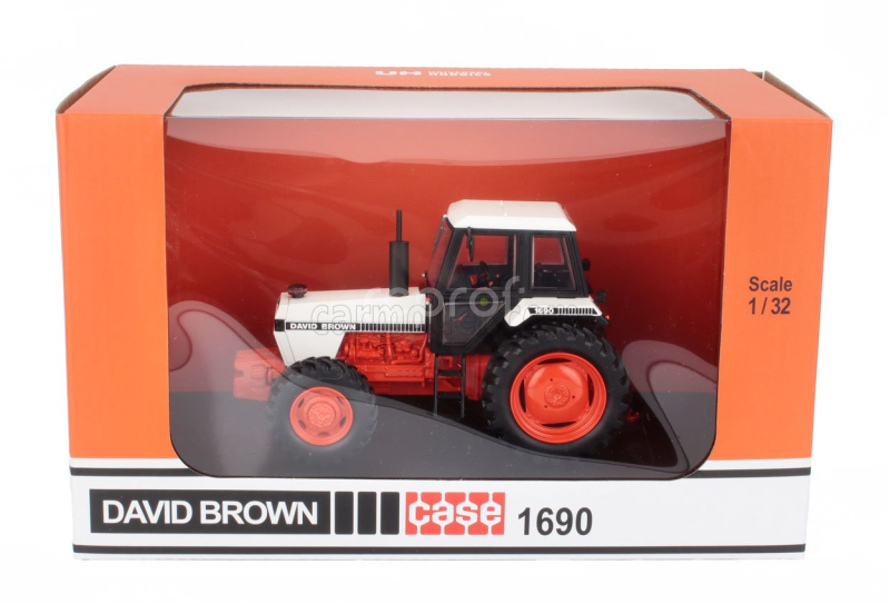 Universal hobbies David brown 1690 4wd Tractor 1979 1:32 Bílá Červená