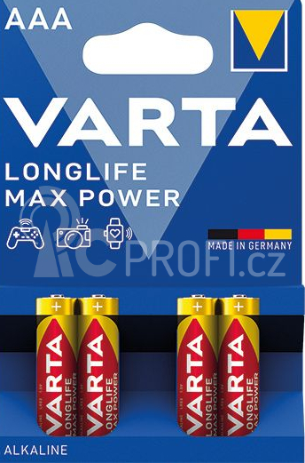 VARTA 4703 Longlife Max Power AAA LR03 4ks