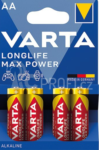 VARTA 4706 Longlife Max Power AA LR6 4ks