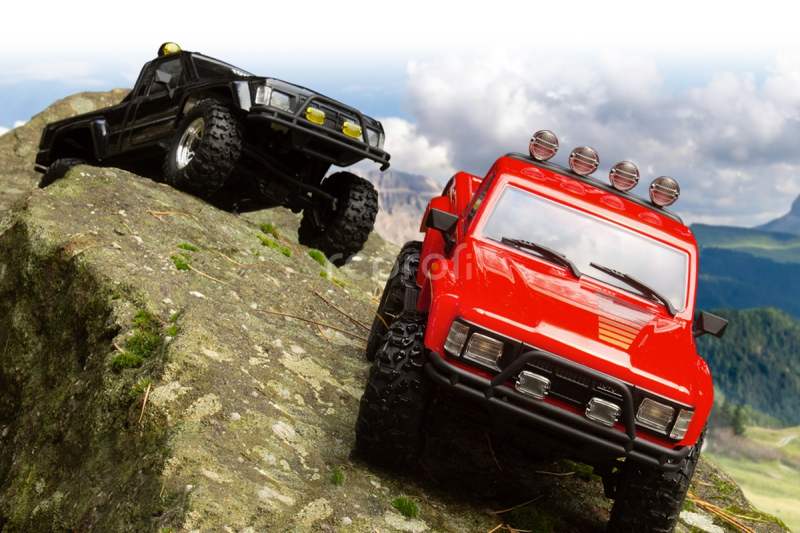 RC auto Venture18 1985 Toyota Hilux SR5, černá