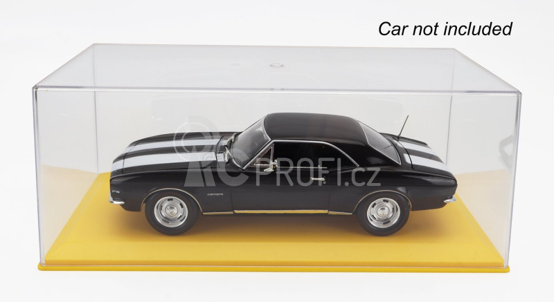Vetrina display box Vetrina display box Box For 1/18 Base In Plastica Gialla - Plastic Leather Base Yellow - Lungh.length Cm 33.5 X Largh.width Cm 17.3 X Alt.height Cm 13.0 (altezza Interna Interior Height Cm 11.0) 1:18 Plastový Displej - Žlutý