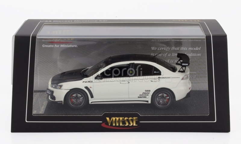 Vitesse Mitsubishi Lancer Evolution X 2008 1:43 Pearl White