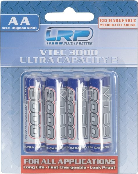VTEC AA 3000mAh Ultra Capacity 2 Mignon - cena za kus