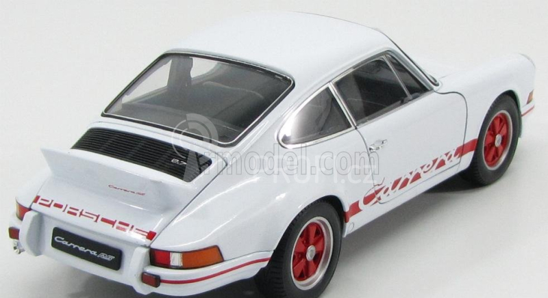 Welly Porsche 911 Carrera Rs 2.7 Coupe 1973 1:18 Bílá Červená