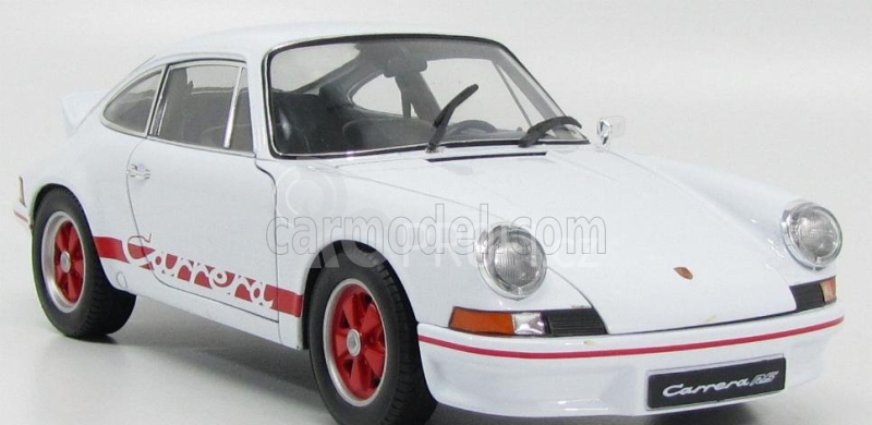 Welly Porsche 911 Carrera Rs 2.7 Coupe 1973 1:18 Bílá Červená