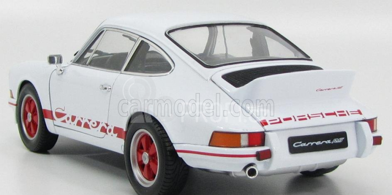 Welly Porsche 911 Carrera Rs 2.7 Coupe 1973 1:18 Bílá Červená