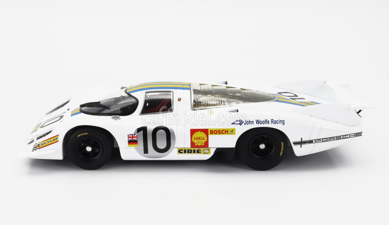 Werk83 Porsche 917 Lh 4.5l Team John Woolfe Racing N 10 24h Le Mans 1969 John Woolfe - Herbert Linge 1:18 Bílá