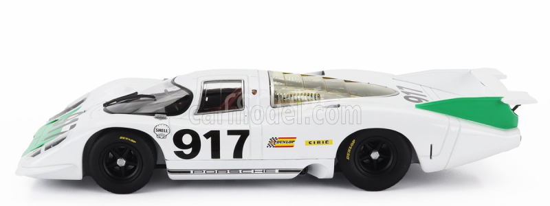 Werk83 Porsche 917lh 4.5l N 917 Geneve Motor Show 1969 1:18 Bílá Zelená