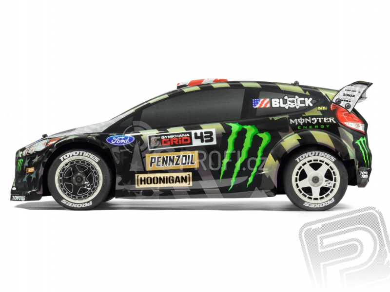 WR8 FORD FIESTA ST RX43 FLUX s karoserií Ken Block Gymkhana