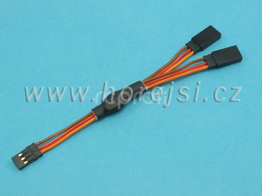 Y kabel JR 10 cm plochý