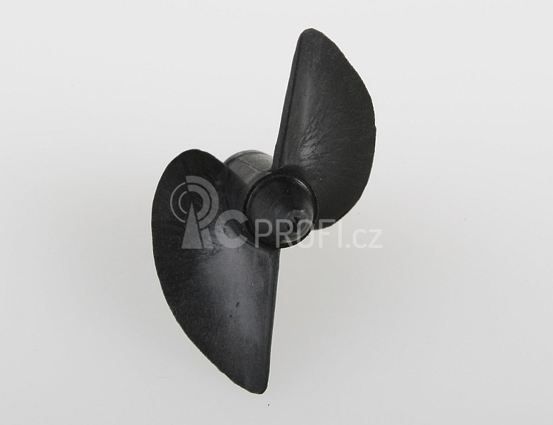 Závodní lodní šroub 2 listý, levý, stoupání 40mm, 26,0mm/M2