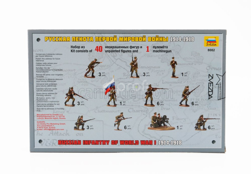 Zvezda Accessories Russian Infantry Of World War Military Figures 1:72 /