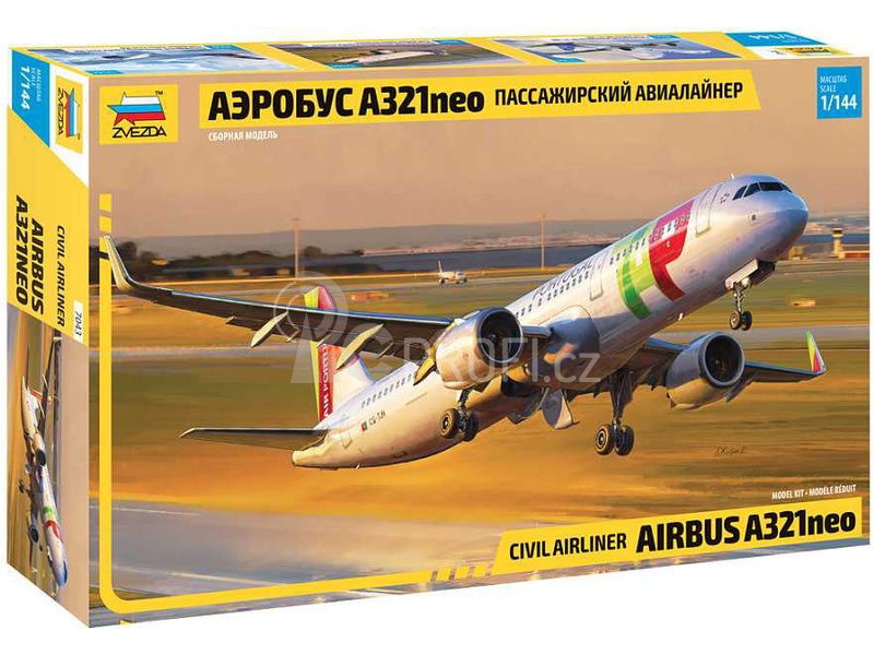 Zvezda Airbus A321neo (1:144)