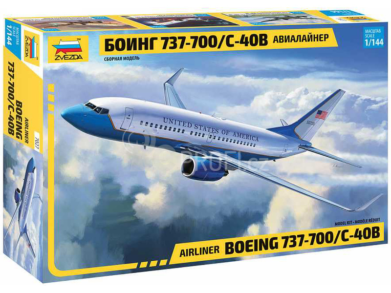 Zvezda Boeing 737-700/C-40B (1:144)