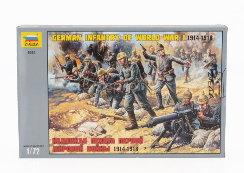 Zvezda Figures Soldier German Infantry Of World War I 1:72 /