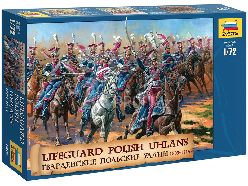 Zvezda figurky Polish Uhlans (1:72)