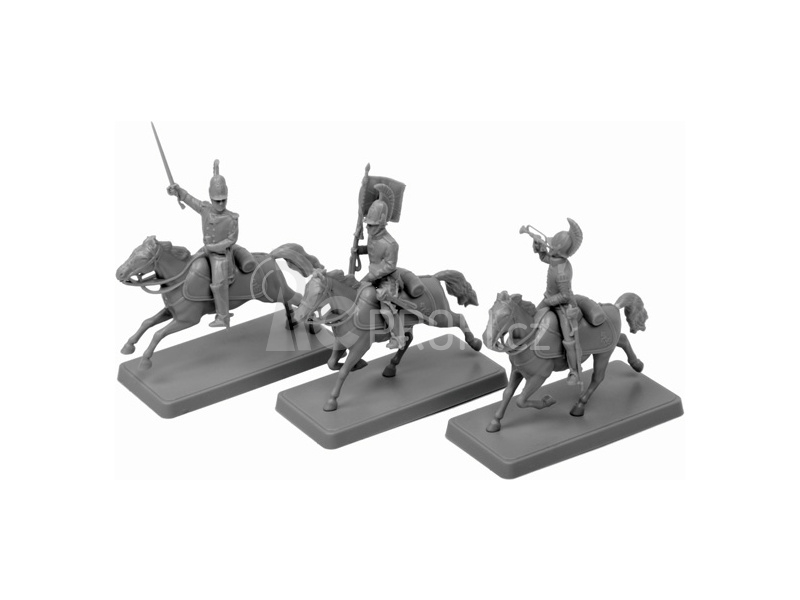 Zvezda figurky Russian Dragoons Command Group (1:72)