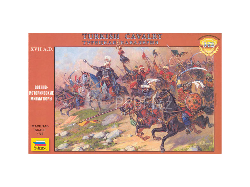 Zvezda figurky Turkish Cavalry 16-17th Century (1:72)