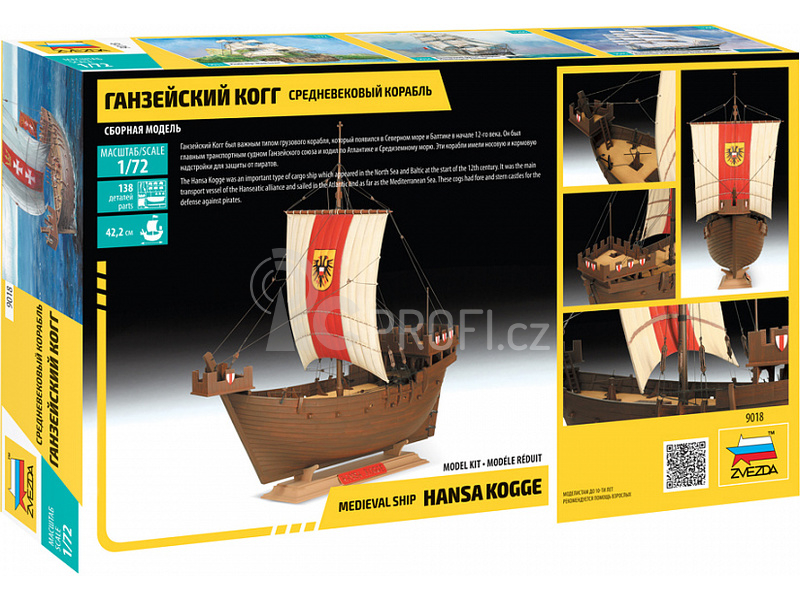 Zvezda Hansa Kogge (1:72)