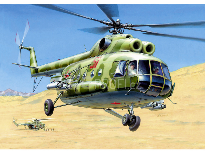 Zvezda MIL MI-8T (1:72)