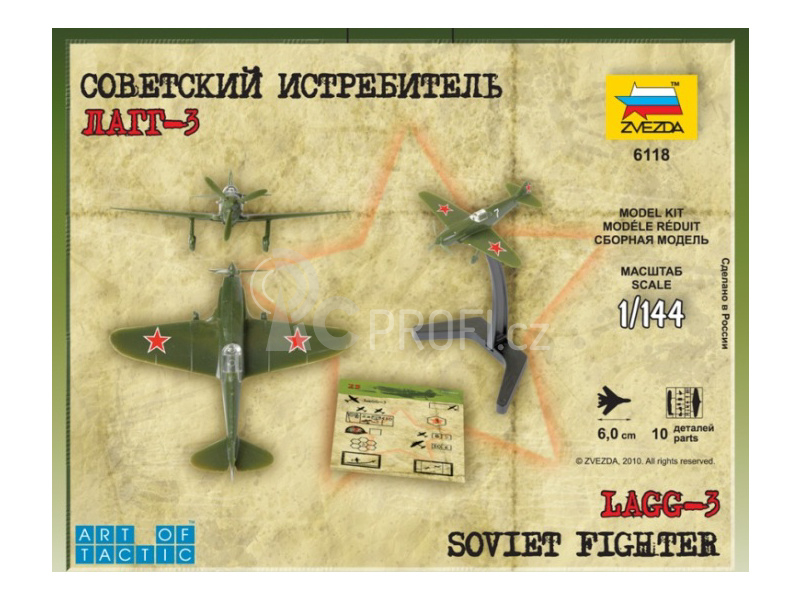 Zvezda Snap Kit - Lavočkin LaGG-3 (1:144)
