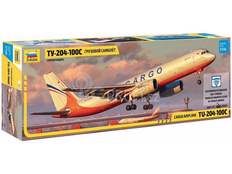Zvezda Tupolev Tu-204-100 Cargo (1:144)