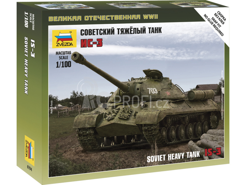 Zvezda Wargames WWII IS-3 (1:100)