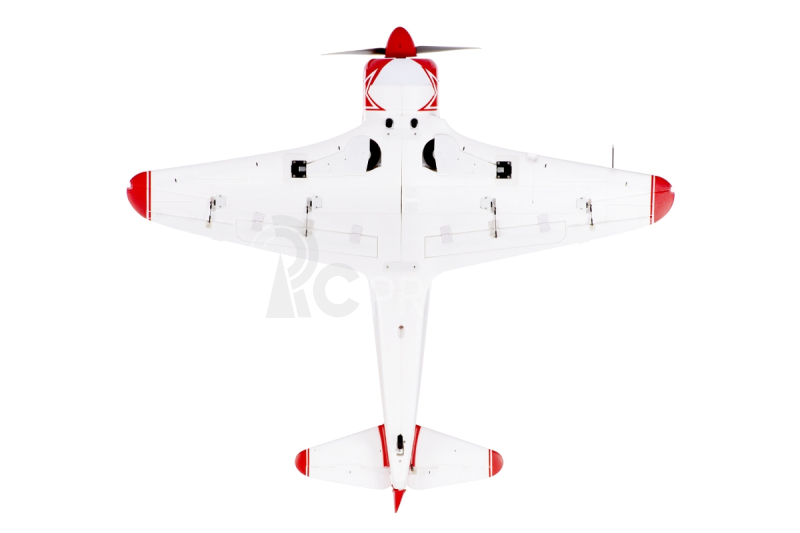 RC letadlo Yak-11 1450mm ARF, červeno/bílá