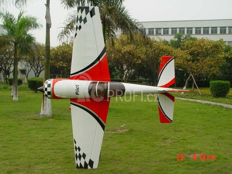 Yak 54 scale 37,5% (3 100 mm) 150ccm (červeno/bílá)