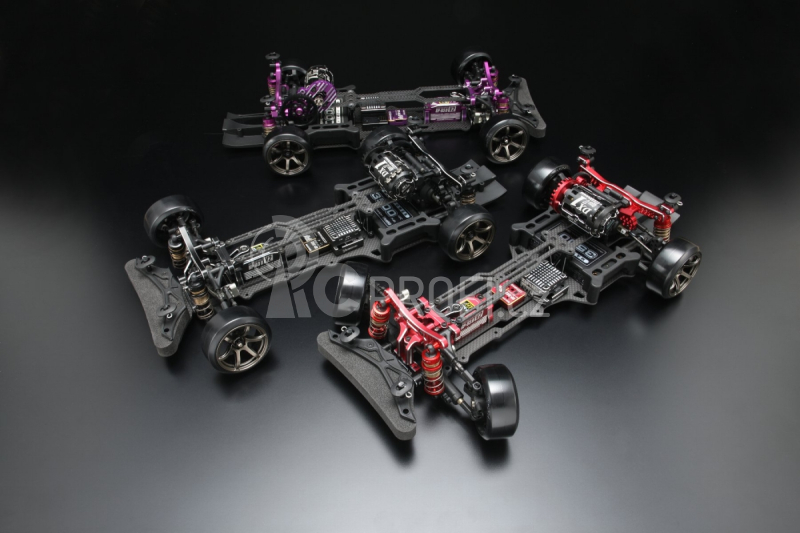 Yokomo YD-2ZX RWD stavebnice driftovacího podvozku, uhlíkové šasi