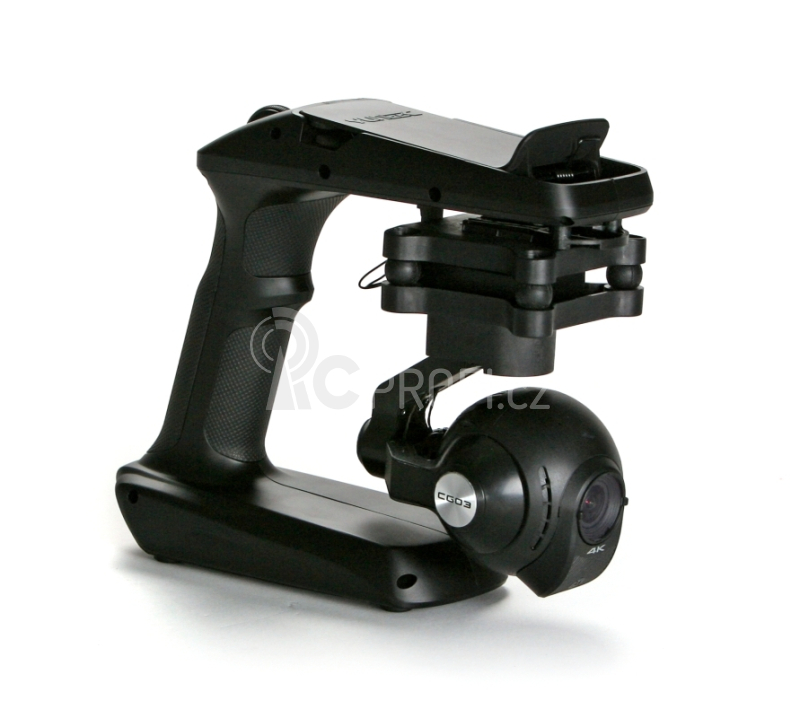 YUNEEC Q500 4K TYPHOON, SteadyGrip a trolly kufrem - vystavený kus