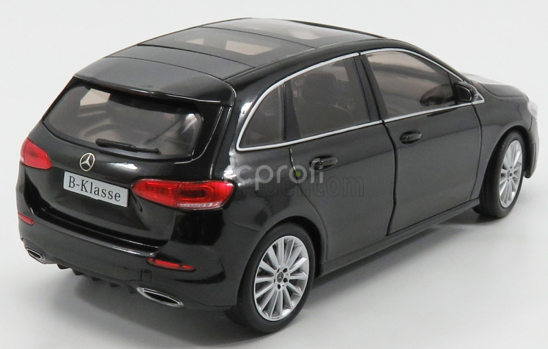 Z-models Mercedes benz B-class (w247) 2018 1:18 Cosmos Black
